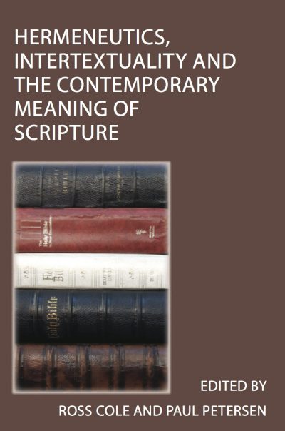 Hermeneutics, Intertextuality and the Contemporary Meaning of Scripture (PDF)-0